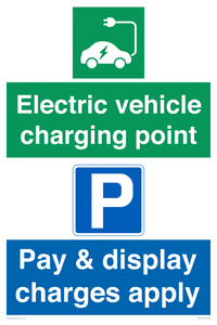 EV Charging Point Pay and Display